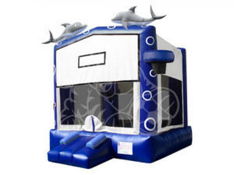 Dolphin Inflatable Bounce House