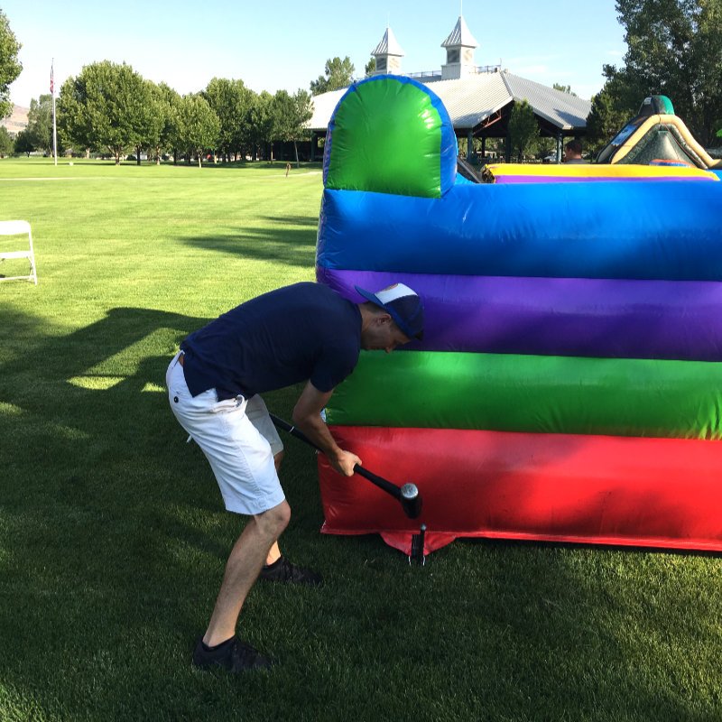 anchoring a bounce house The Ultimate Guide to Bounce Houses in Utah